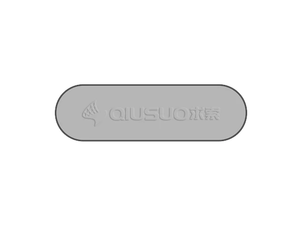 A schematic diagram of the custom-shaped wire in rolled flat wire shape.