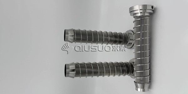 3 wedge wire slot tube samples display